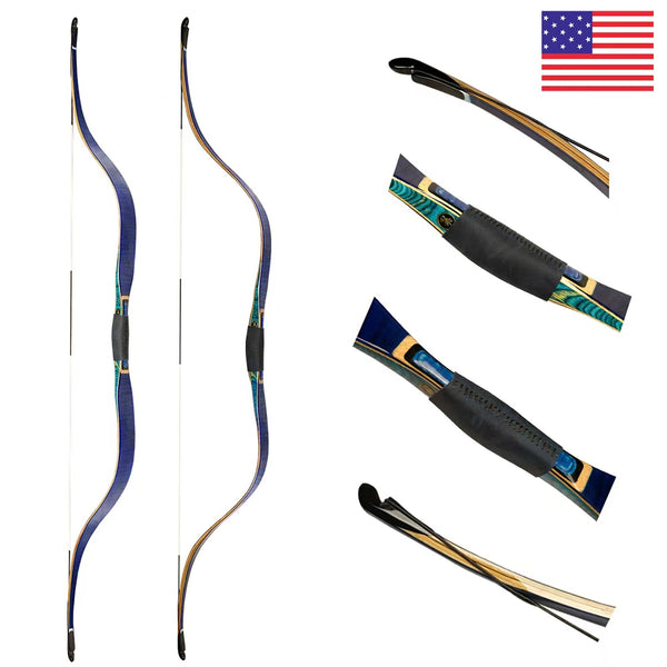 ZhuRan Blue Curly Maple- Laminated Han Bow