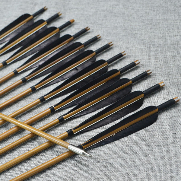 12x Bamboo arrows