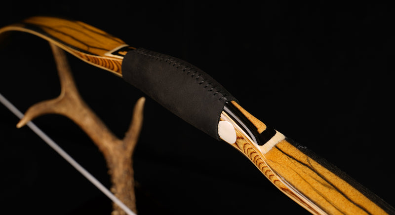 Turkish bow Que Yue ( Black and White Ebony）